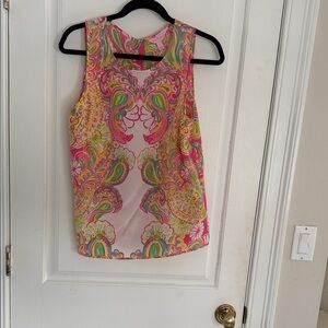 Lilly Pulitzer Vibrant Paisley Tank Top